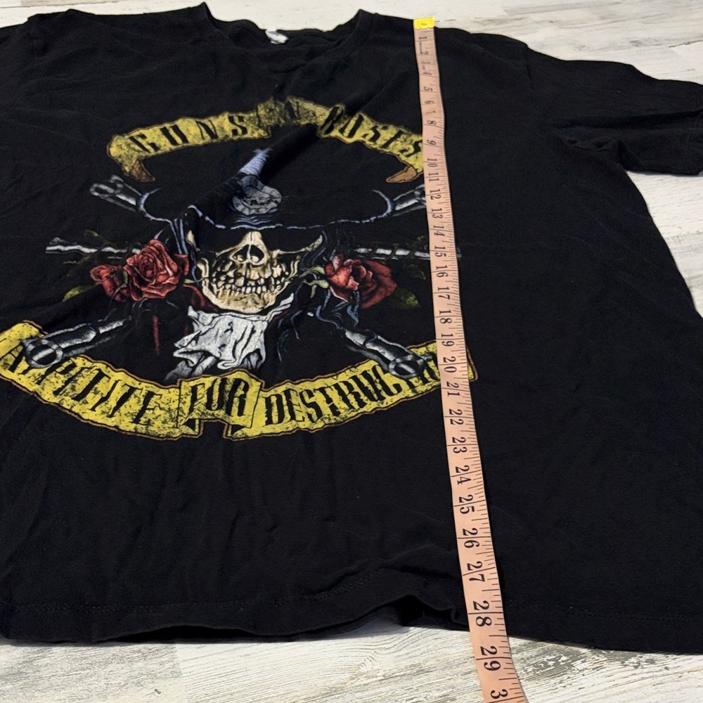 Guns N' Roses Black Band Tee Size XL - Picture 6 of 6